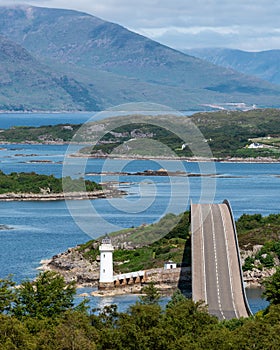 The Skye Bridge over Loch Alsh photo